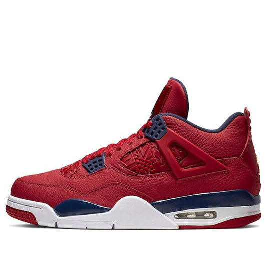 Air Jordan 4 Retro 'FIBA'  CI1184-617 Signature Shoe