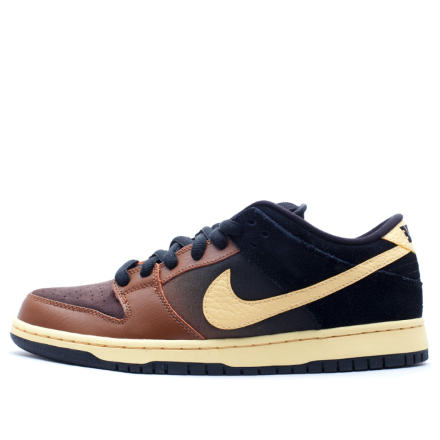 Nike Dunk Low Premium SB 'Black And Tan'  313170-270 Signature Shoe