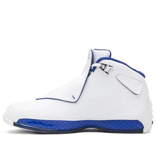 Air Jordan 18 OG 'White Sport Royal' 2003  305869-101 Antique Icons