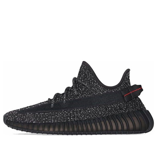 adidas Yeezy Boost 350 V2 'Black Reflective'  FU9007 Signature Shoe