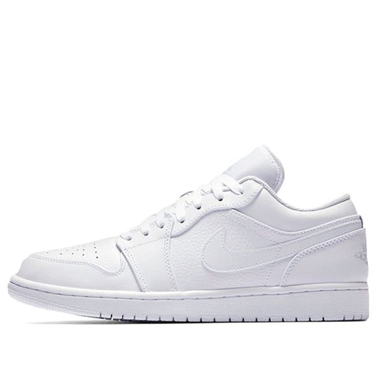 Air Jordan 1 Retro Low 'Triple White 2019'  553558-109 Iconic Trainers